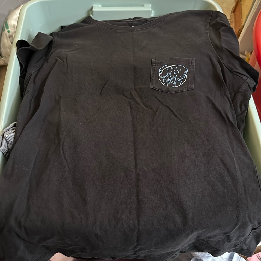 Ivory Ella pocket tee, sz medium